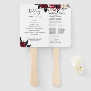 Éventail Bliss de Bourgogne : Elégant Motif floral en Win