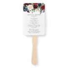 Boho Bloom | Bourgogne Red and Navy Garland Progra