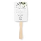 Boho Eucalyptus Programme de Cérémonie Mariage de 