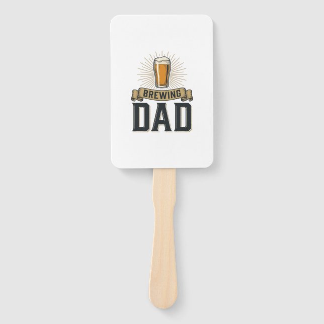 Éventail Brewing Dad Beer Vintage Engraving Shirt Design_1 (Devant)