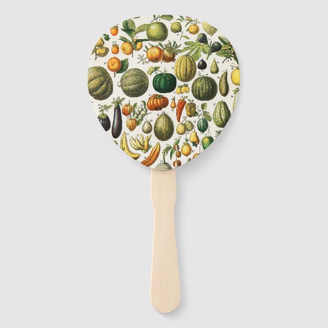 Éventail Carreaux de céramique Fruits et Légumes (Devant)