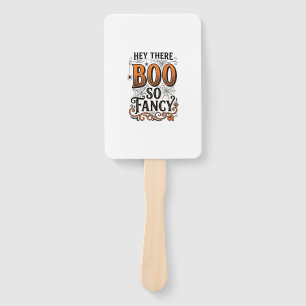 Éventail Chemise de Halloween Boo Gravure Vintage Mignonne