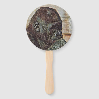 ÉVENTAIL CHIMP ART