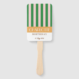 Éventail Coloré Style Clair Couleur Minimaliste