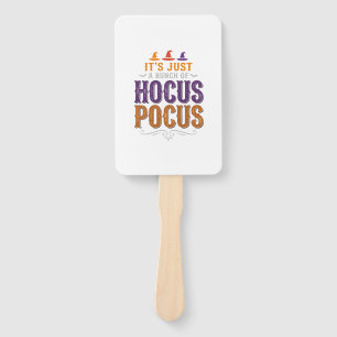 Éventail Conception de typographie Halloween Hocus Pocus vi