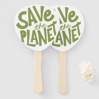 Éventail Conception Éco Sauvegarde de la Planète