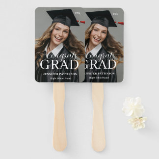 Éventail Congrats Grad Graduate Photo Graduation
