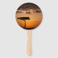 Coucher de soleil à Masai Mara