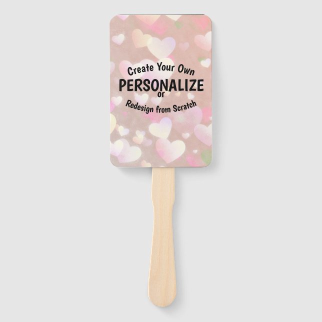 Éventail Créez votre propre (Devant)