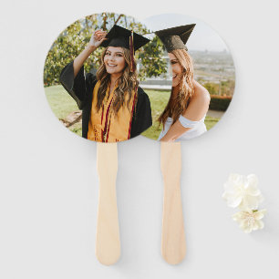 Éventail Créez Votre Propre Photo de Diplômé 2 Personnalisé