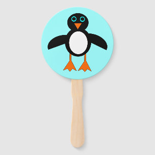 Éventail Cute Penguin
