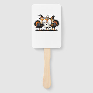 Éventail Dinde Halloween Boo, Dinde de Thanksgiving, Épouva