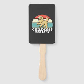 Éventail dless Dog Lady