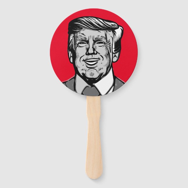 ÉVENTAIL DONALD TRUMP (Devant)