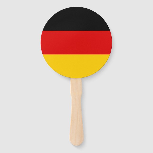 Éventail Drapeau allemand (Devant)