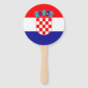 Éventail Drapeau Croate