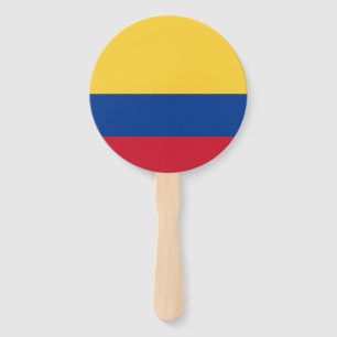 Éventail Drapeau de Colombie