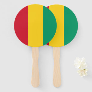 Éventail Drapeau de Guinée