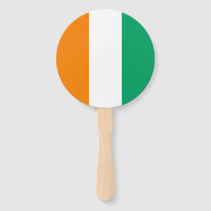 Éventail Drapeau de la Côte d'Ivoire