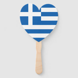 Éventail Drapeau de la Grèce