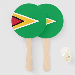 Éventail Drapeau de la Guyane
