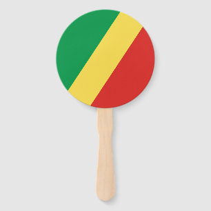 Éventail Drapeau de la République du Congo