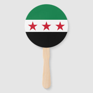 Éventail Drapeau de la Syrie
