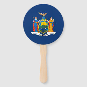 Éventail Drapeau de l'État de New York