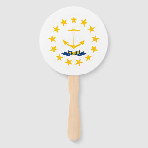Éventail Drapeau de l'État de Rhode Island