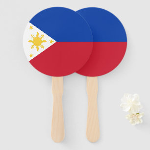 Éventail drapeau des Philippines