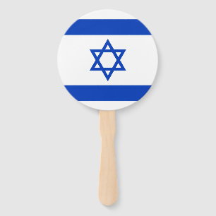 Éventail Drapeau d'Israël