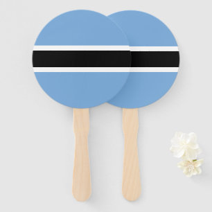 Éventail Drapeau du Botswana