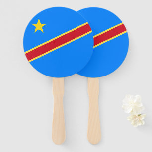 Éventail Drapeau du Congo