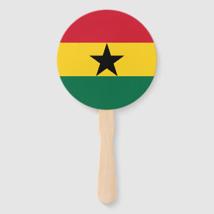 Éventail Drapeau du Ghana