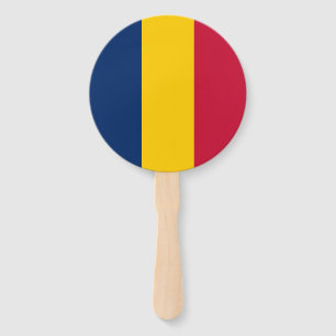 Éventail Drapeau du Tchad