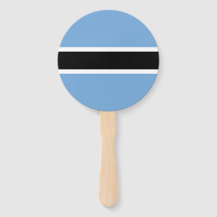 Éventail Drapeau patriotique du Botswana