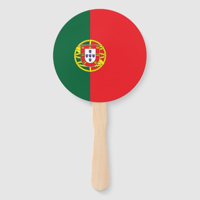Éventail Drapeau Portugal (Devant)