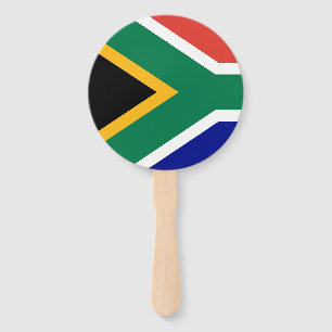 Éventail Drapeau sud-africain