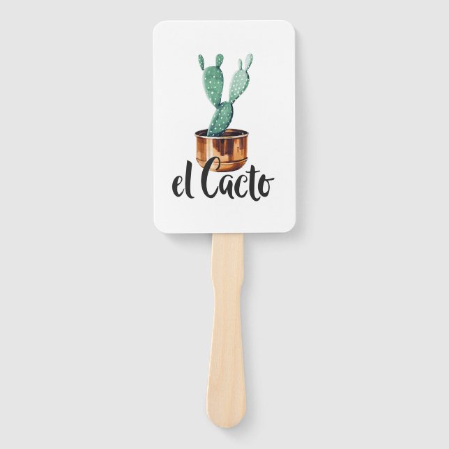 Éventail El Cactus (Devant)