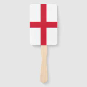 Éventail Ensemble de ventilateur à main avec drapeau d'Angl