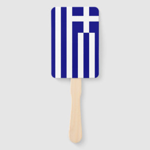 Éventail Ensemble de ventilateur à main avec drapeau de la
