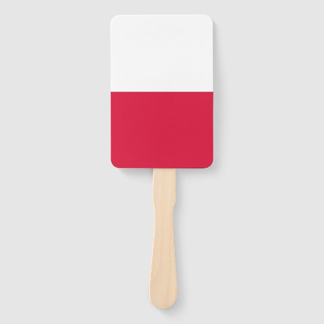 Éventail Ensemble de ventilateur à main avec drapeau de la  (Devant)