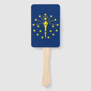 Éventail Ensemble de ventilateur à main avec drapeau de l'é
