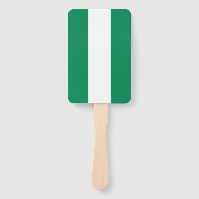 Éventail Ensemble de ventilateur à main avec drapeau du Nig (Devant)