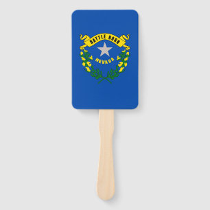 Éventail Ensemble de ventilateur à main avec le drapeau du