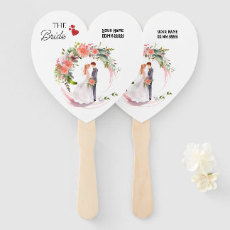 Éventail Épouse personnalisée : Gardez vos invités Cool dan