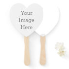 Eventail en forme de coeur