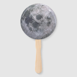 Éventail Fans de main de mariage de PLEINE LUNE