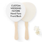 FANS MAIN mariages Personnalisés - PADDLE ECRU