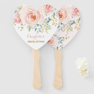 Éventail Féminin rougissent le wedding shower nuptiale